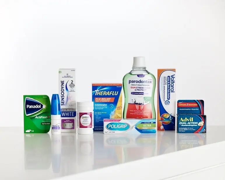 Participating Haleon products
