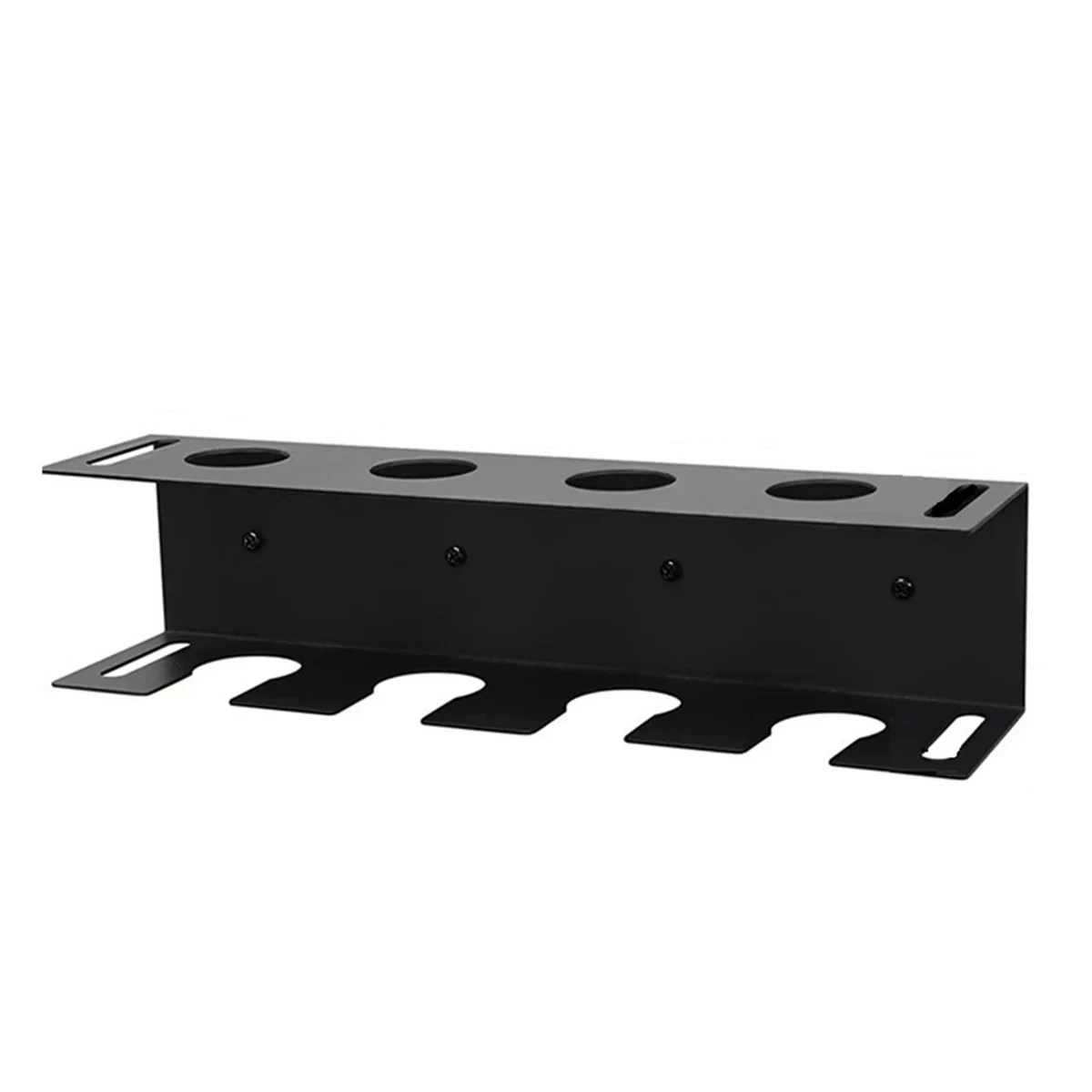 Snap-on faucet storage rack