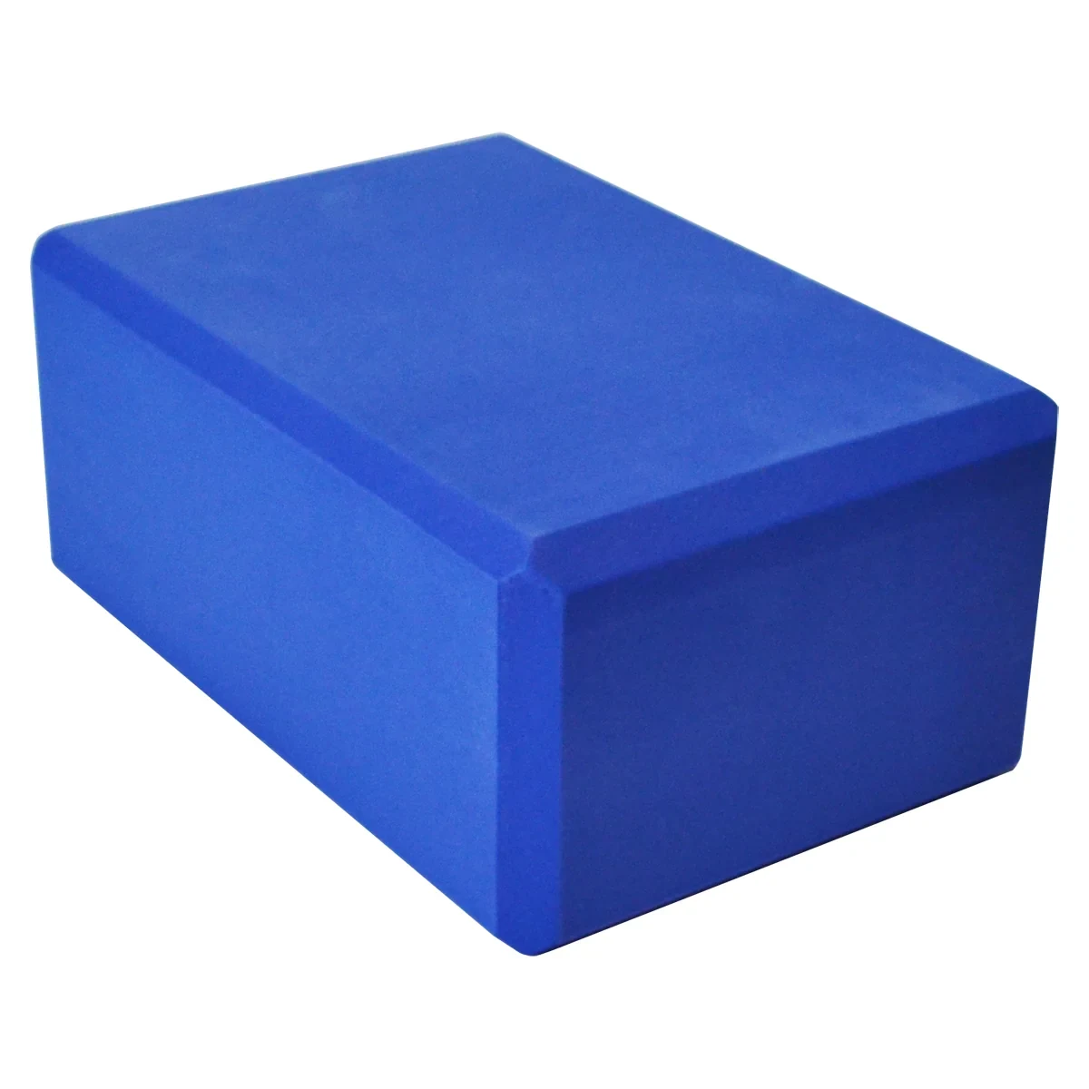 Blue foam yoga block